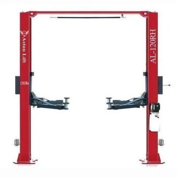 Aston 12000 lbs. 2 Post Car Lift Symmetric Overhead Single Point Lock Release